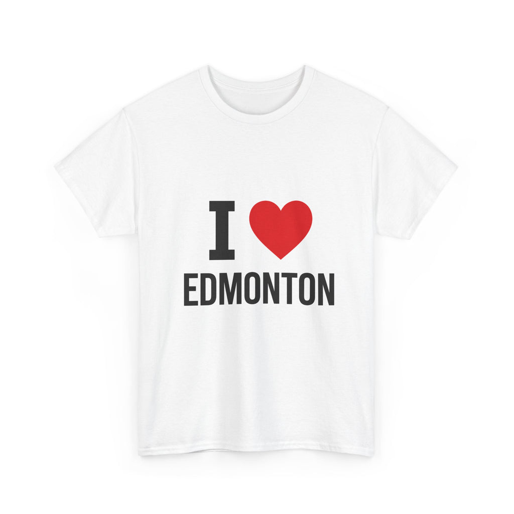 I Heart Edmonton T-Shirt — Classic City Pride Tee