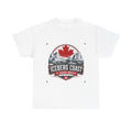 Iceberg Coast Canada Tee — Mountain & Maple Leaf Vintage Graphic T-Shirt