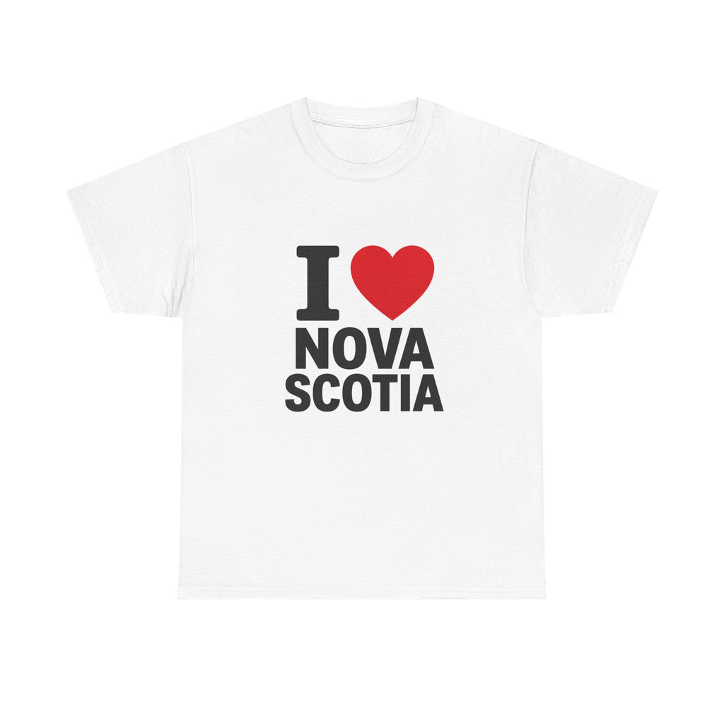 I  Nova Scotia T-Shirt — Canada Travel Souvenir Tee