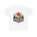 Wheat & Wind Prairie Proud T‑Shirt — Canadian Farm Vintage Logo Tee