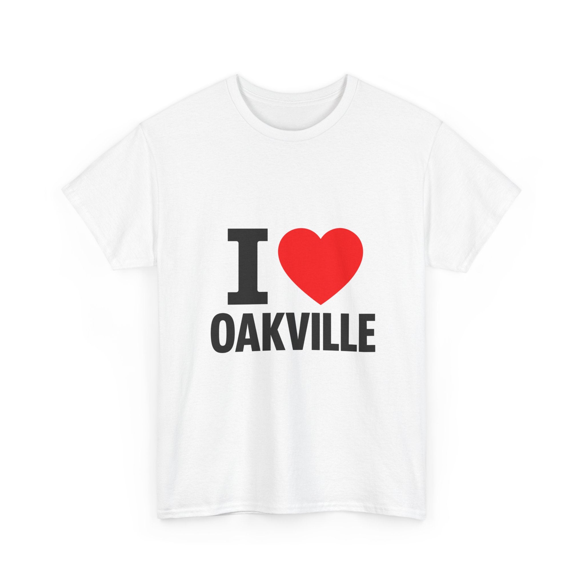 I Heart Oakville T-Shirt - Retro Love City Tee for Locals & Tourists
