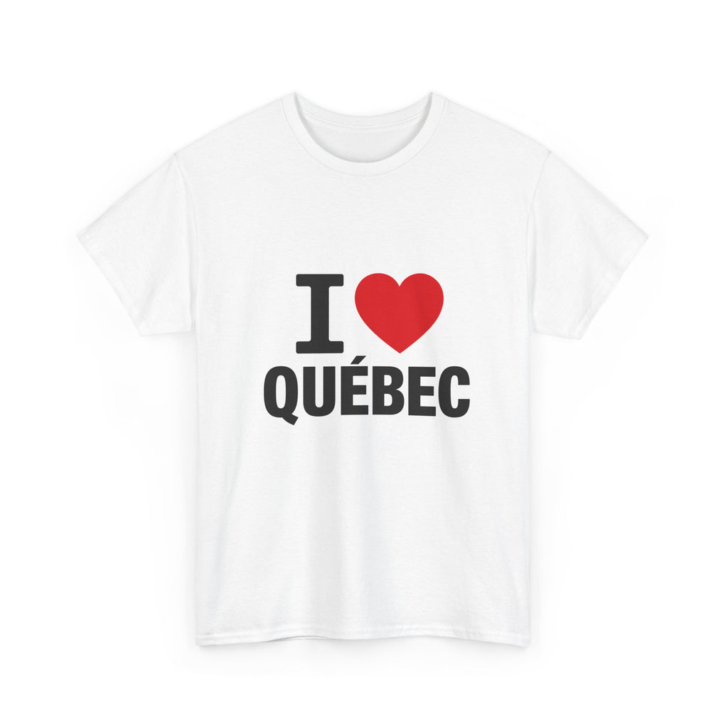 I  Québec T-Shirt — Love Québec Graphic Tee