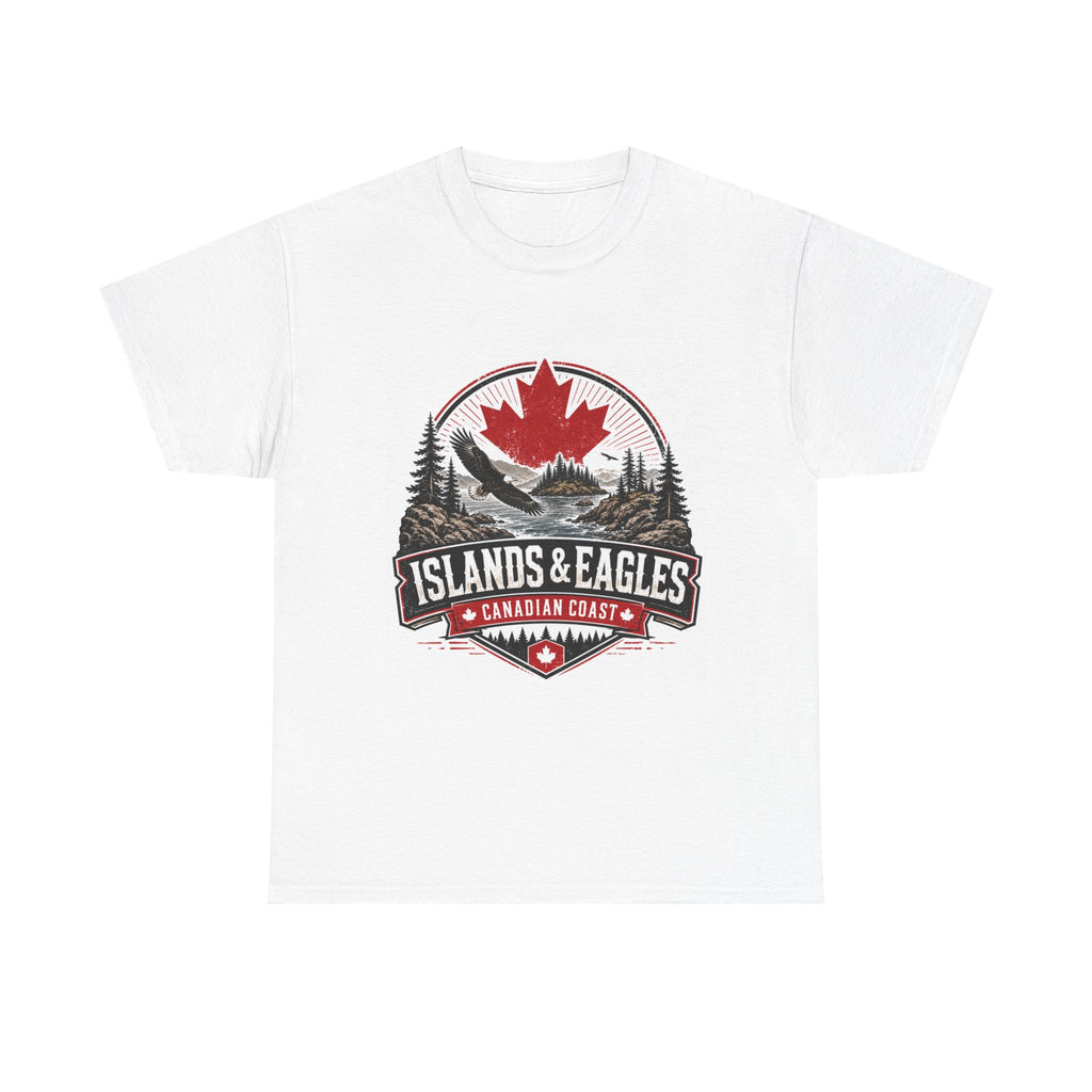 Islands & Eagles Canadian Coast T-Shirt