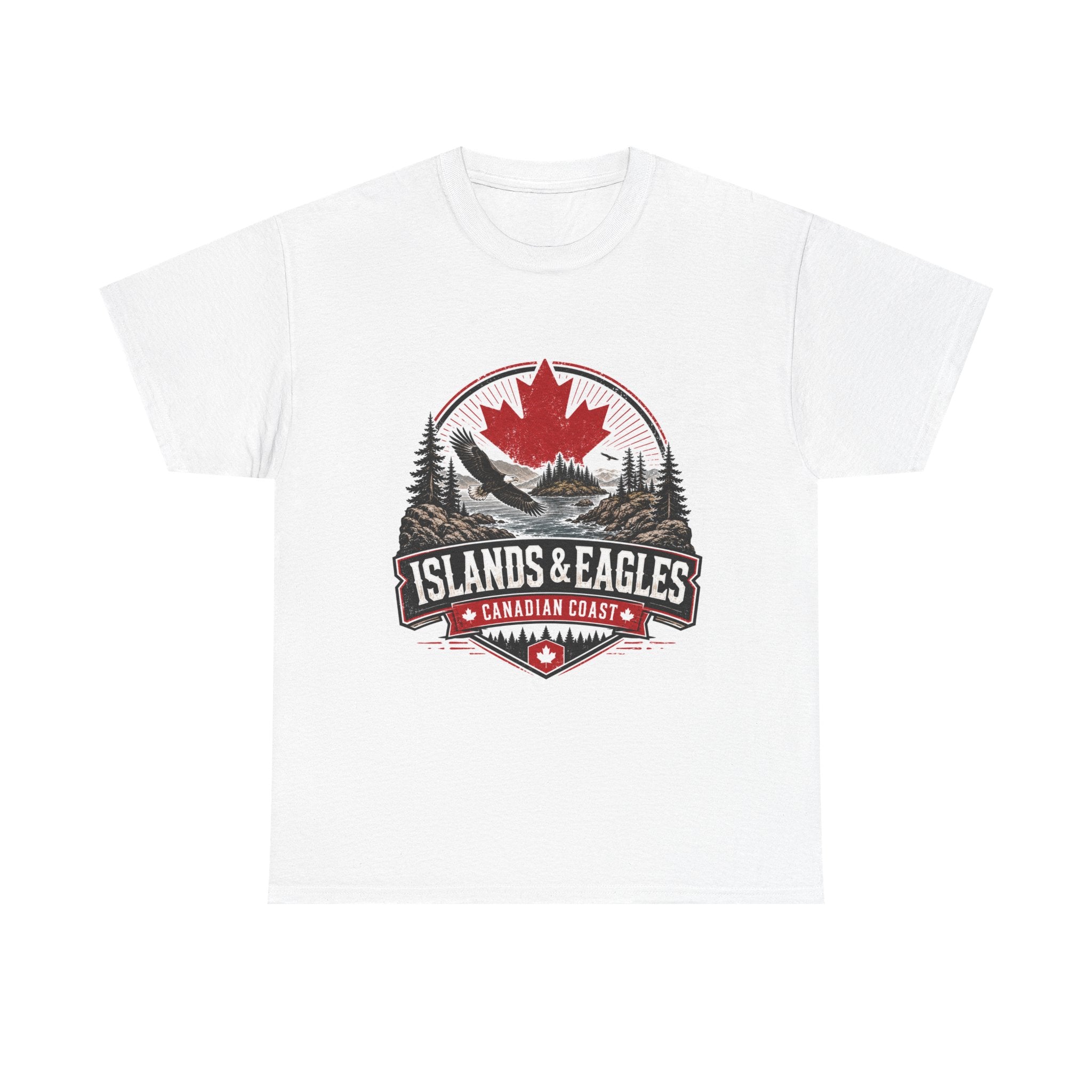 Islands & Eagles Canadian Coast T-Shirt