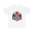 Orcas & Inlets Canada West T-Shirt – Mountain, Forest & Maple Badge