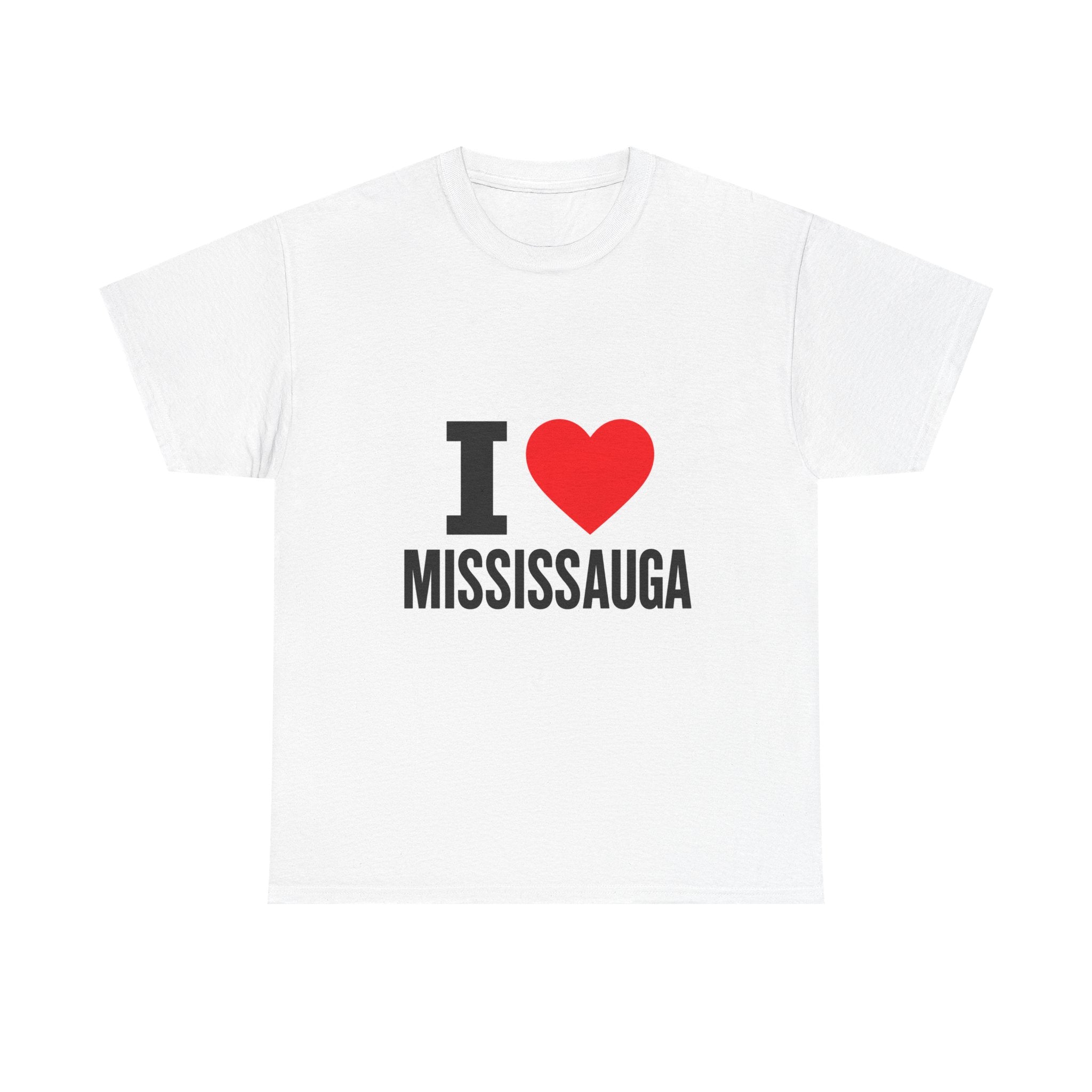 I Love Mississauga T-Shirt – Classic City Pride Tee