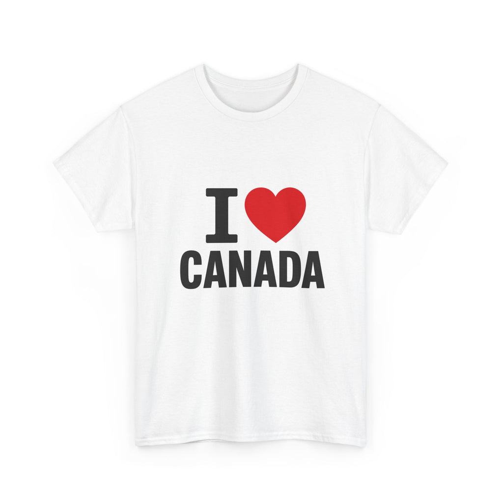 I  Canada T-Shirt – Canadian Pride Tee for Travel, Canada Day & Souvenirs