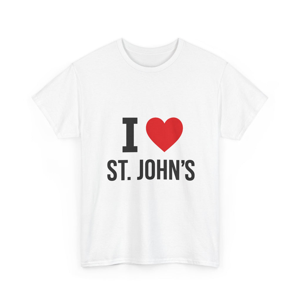I  St. John's T-Shirt — Classic City Pride Tee