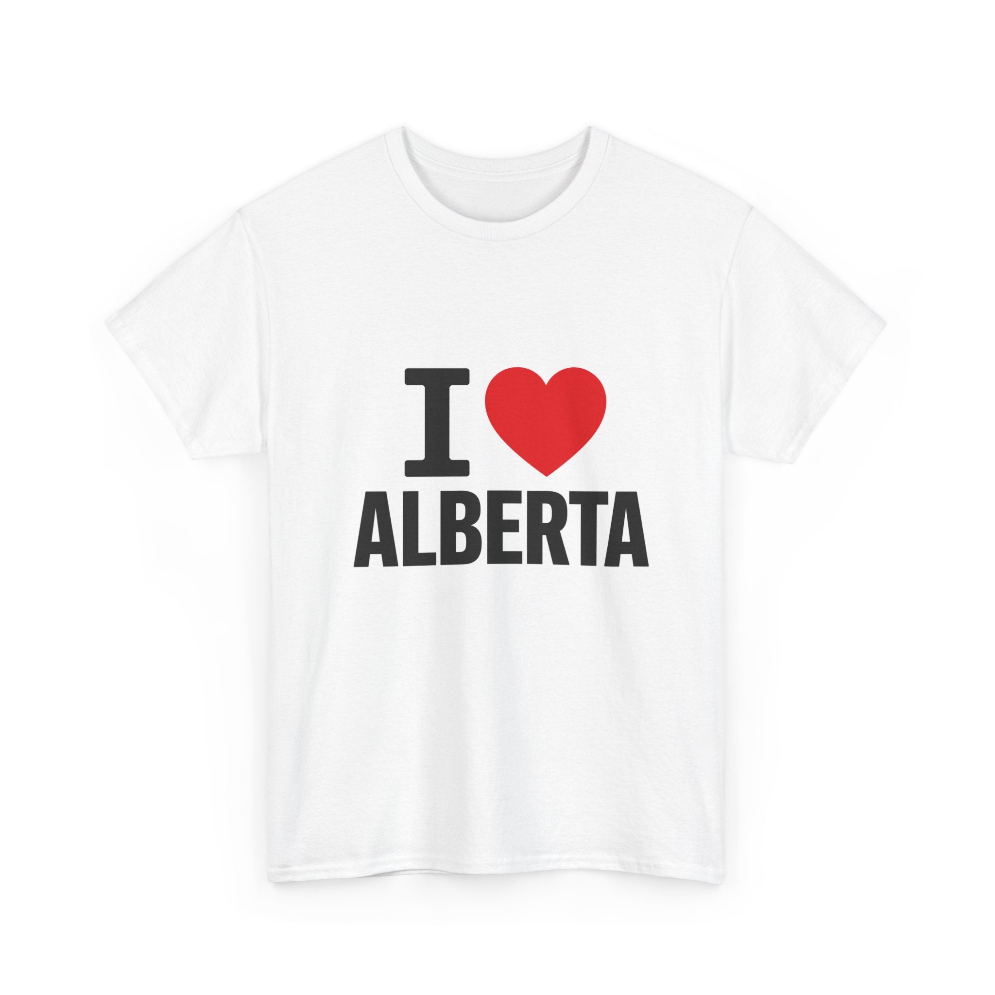 I  Alberta T-Shirt — Classic Canada Province Pride Tee