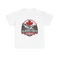 Glaciers & Gulfs Canada Mountain T-Shirt — True North Coast Vintage Maple Tee