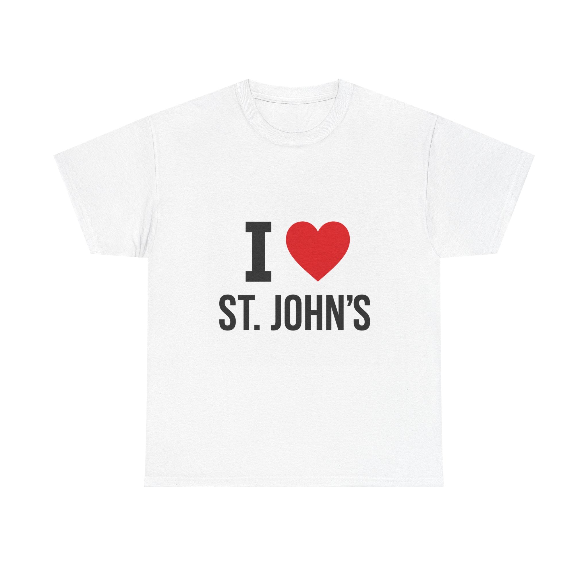 I  St. John's T-Shirt — Classic City Pride Tee