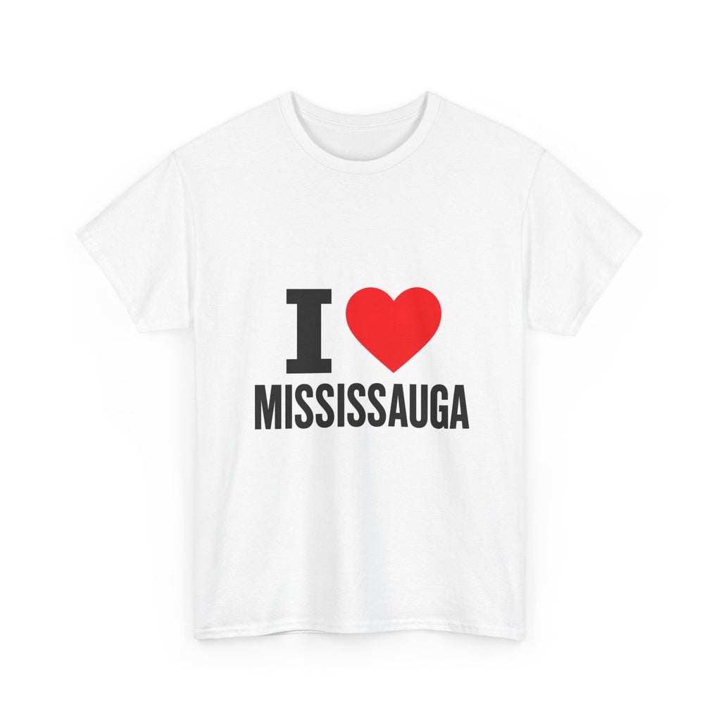 I Love Mississauga T-Shirt – Classic City Pride Tee