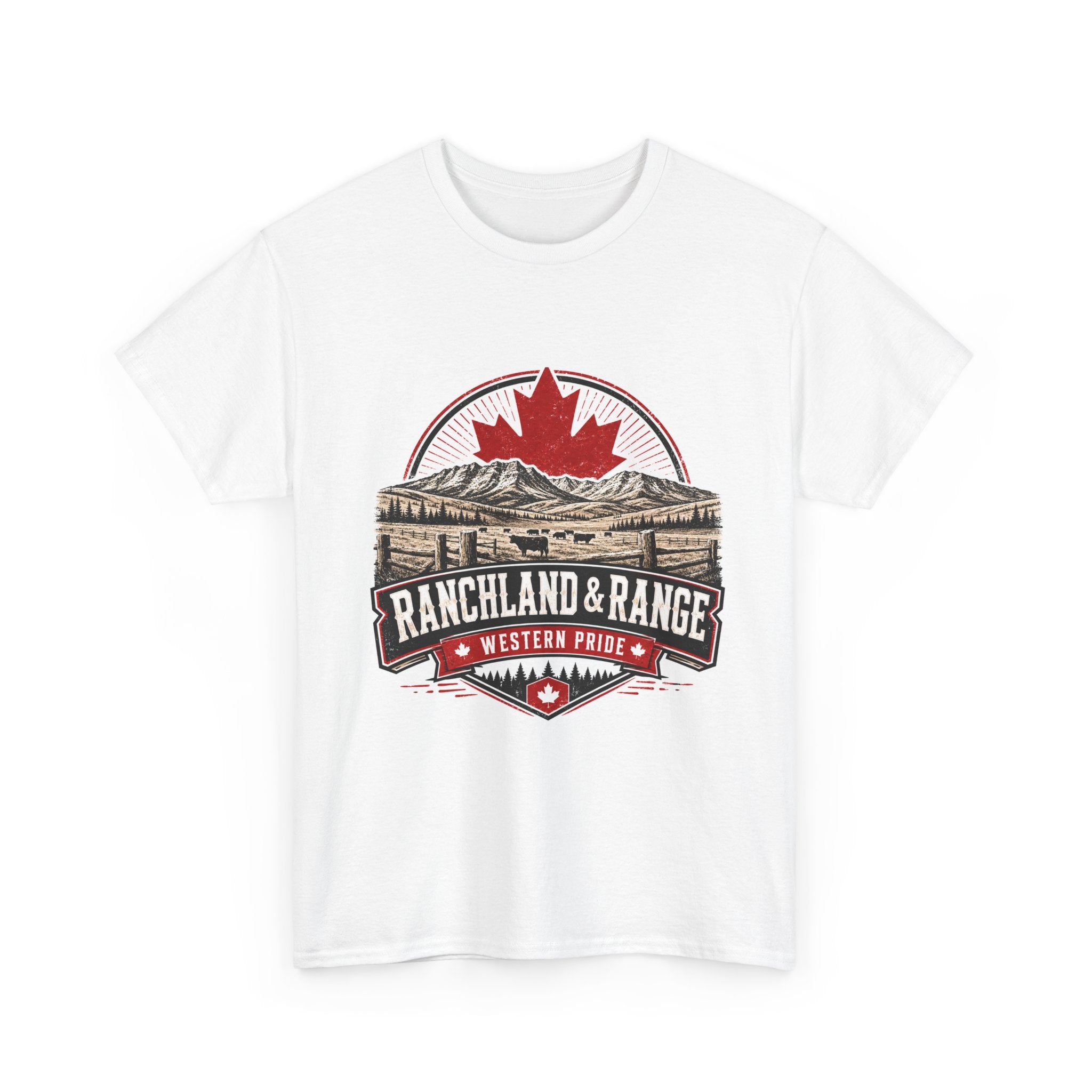 Ranchland & Range Tee — Canadian Western Pride Graphic T-Shirt