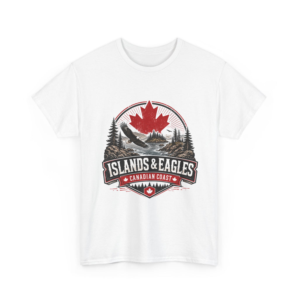 Islands & Eagles Canadian Coast T-Shirt