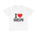 I  Guelph T-Shirt — City Pride Tee for Residents & Visitors