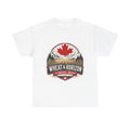 Canada Prairie Golf Tee - "Wheat & Horizon" Vintage Logo T-Shirt