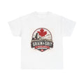 Grain & Grit Prairie Roots T-Shirt — Canadian Farm Logo Tee