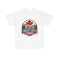 Coulee & Cattle Western Ranch T-Shirt — Canadian Maple Logo Tee