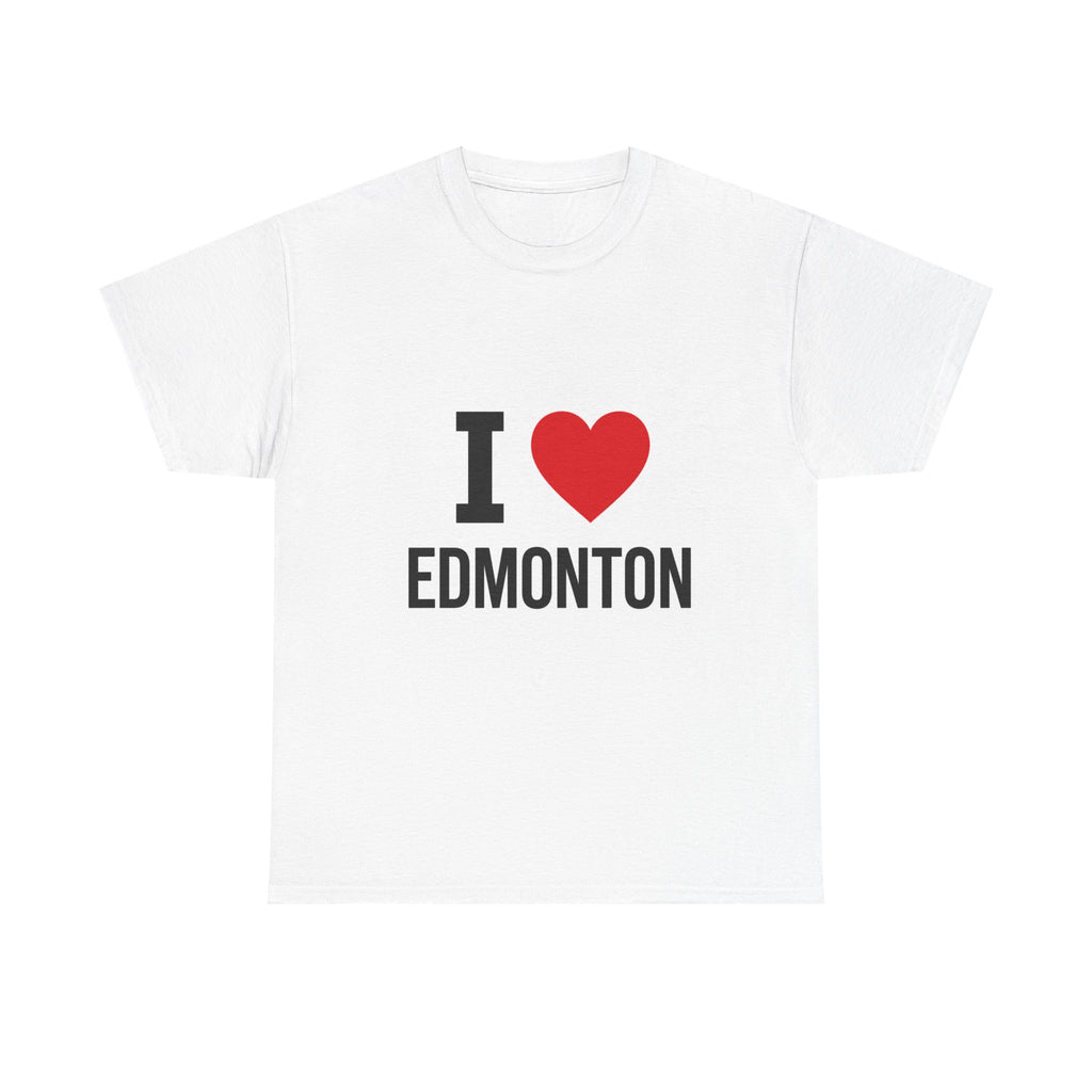 I Heart Edmonton T-Shirt — Classic City Pride Tee
