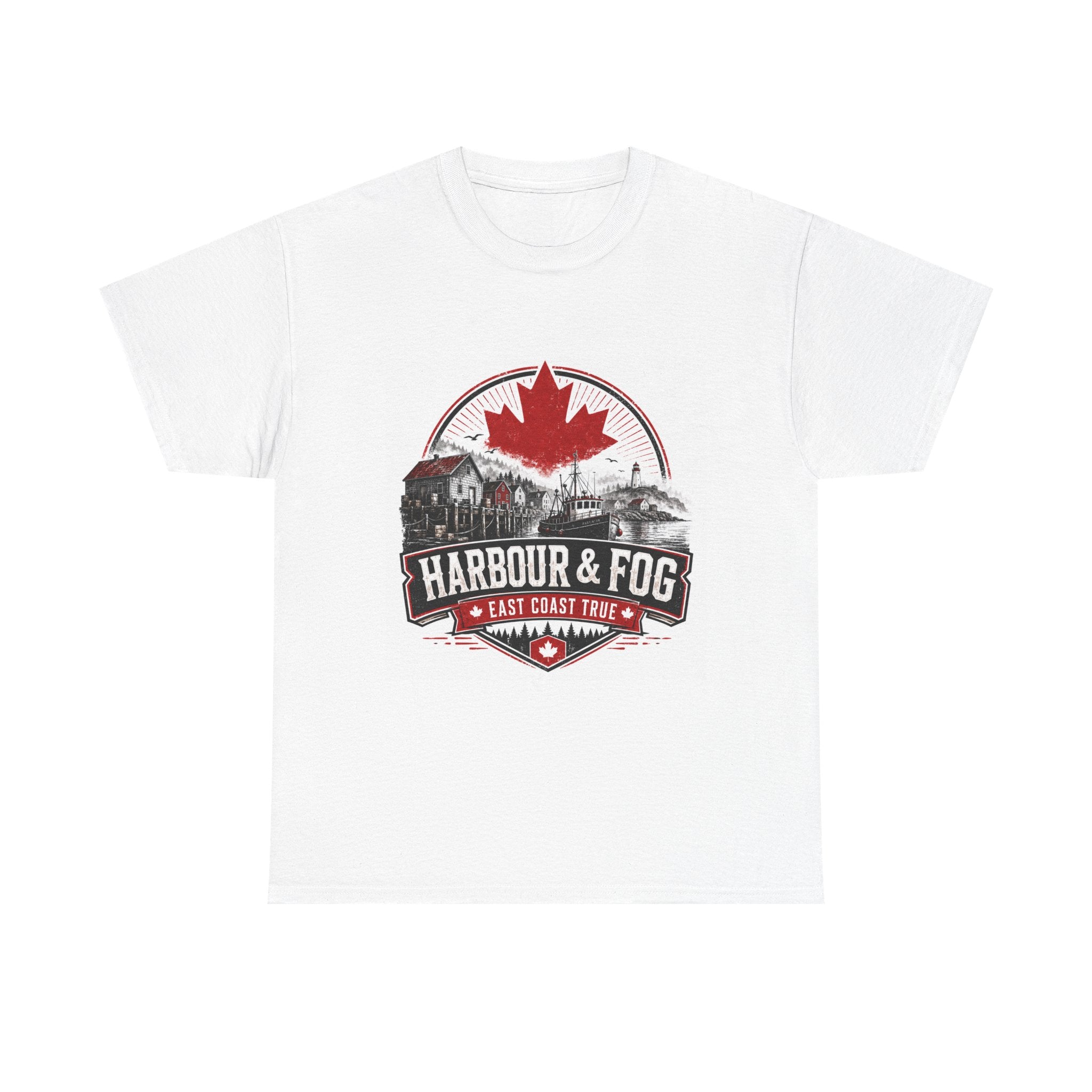 Harbour & Fog East Coast Trail T-Shirt — Canadian Maple Vintage Coastal Tee