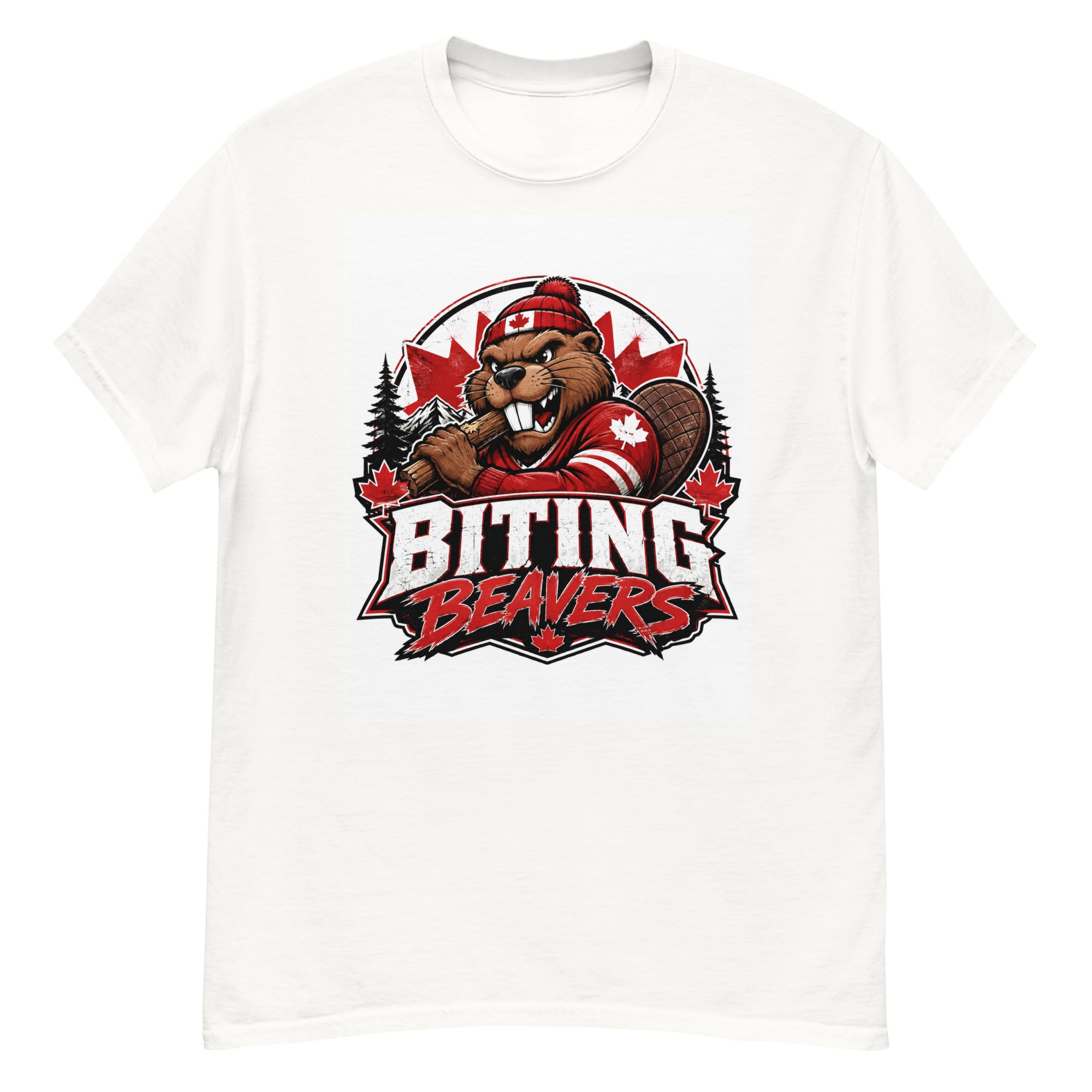Biting Beaver - Canadian Mascot Series