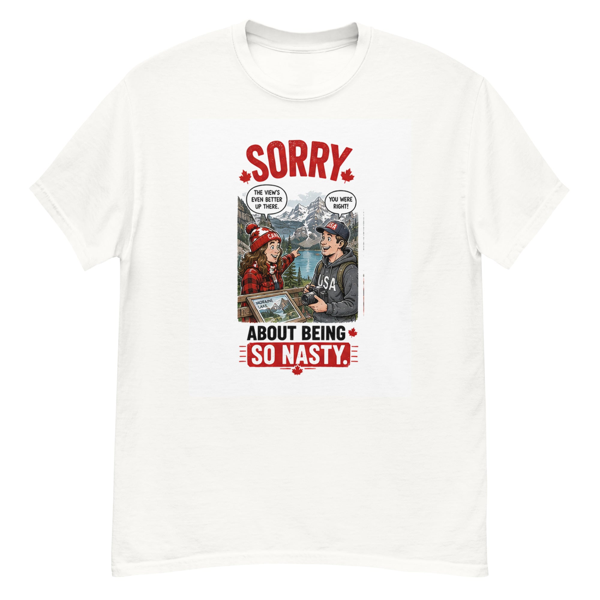 Hiking Directions Tee - Sorry About Being So Nasty Series