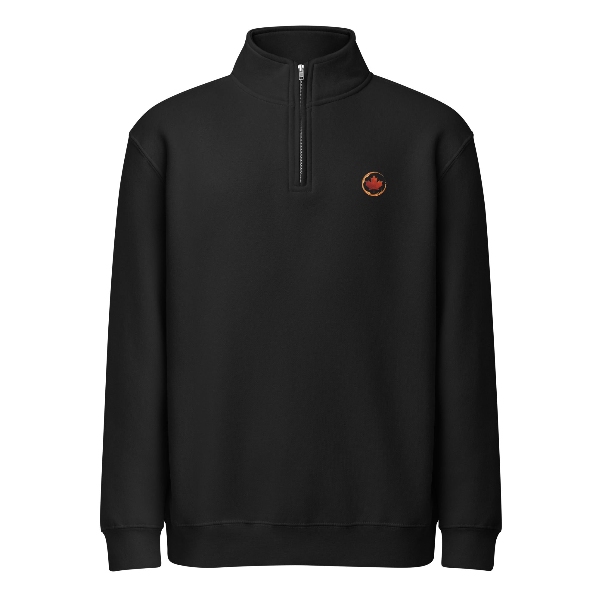 Lane Seven Premium 1/4 Zip Sweatshirt - Premium Maple