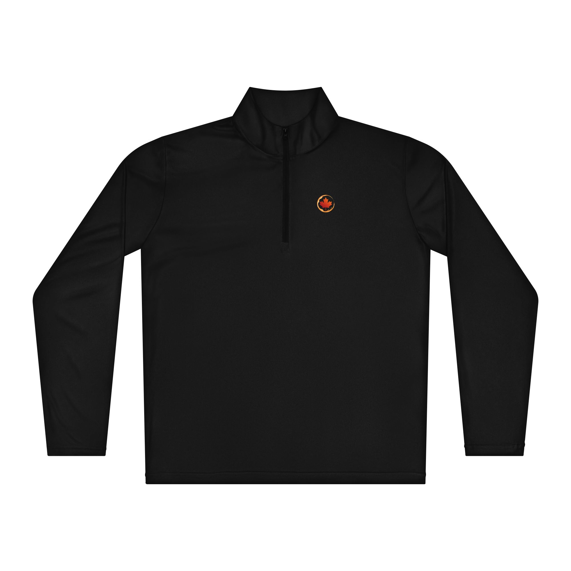 Lightweight quarter-zip pullover - Premium Maple